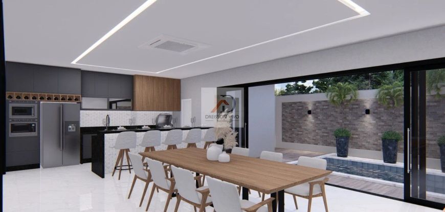 Casa em Construção à Venda em Condomínio Damha VI, São José do Rio Preto - SP