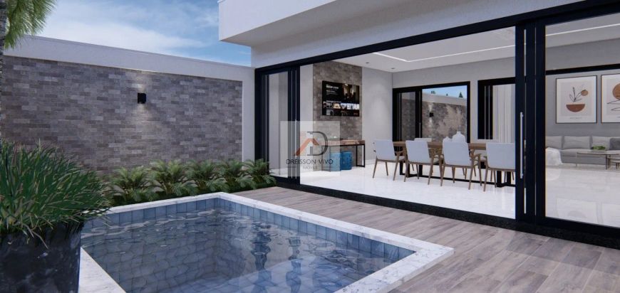 Casa em Construção à Venda em Condomínio Damha VI, São José do Rio Preto - SP