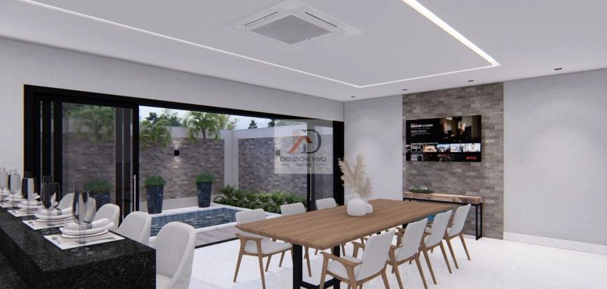 Casa em Construção à Venda em Condomínio Damha VI, São José do Rio Preto - SP