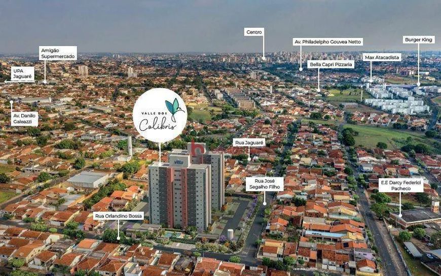 Apartamento com 2 dormitórios à venda, 48 m² por R$ 277.000 - Parque Jaguaré - São José do Rio Preto