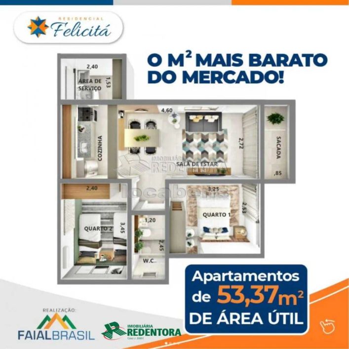 Apartamento Padrão em São José do Rio Preto