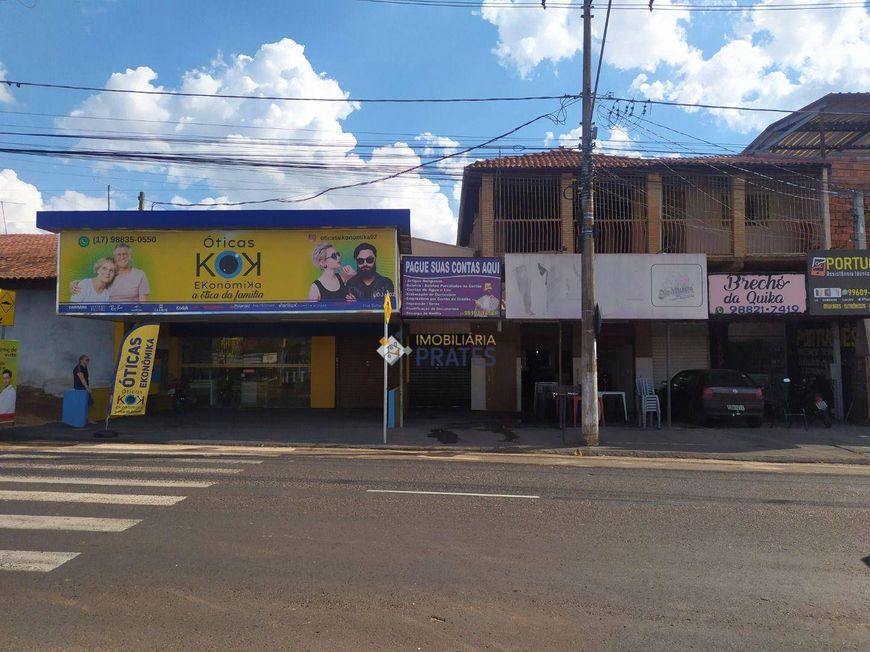 Área comercial na continuação da avenida mirassolândia, com 5 pontos comerciais e um sobrado residen