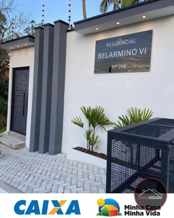 Casa com 2 dormitórios à venda, 78 m² por R$ 349.000,00 - Vila Melchizedec - Mogi das Cruzes/SP