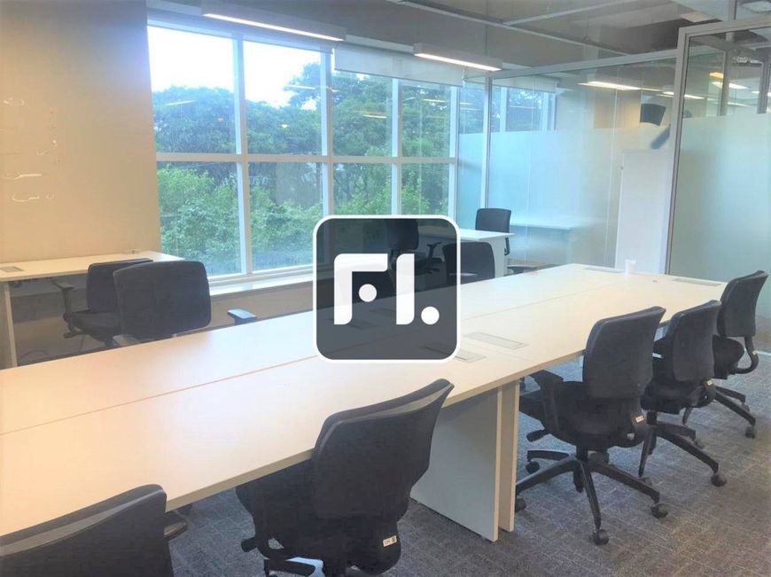 Conjunto comercial no Brooklin para locação com 460m²