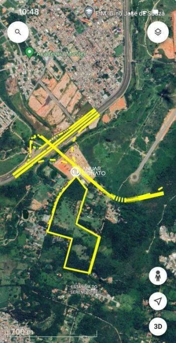 Estância do Sereno Sede - Lote / Terreno à venda na Anuar Donato