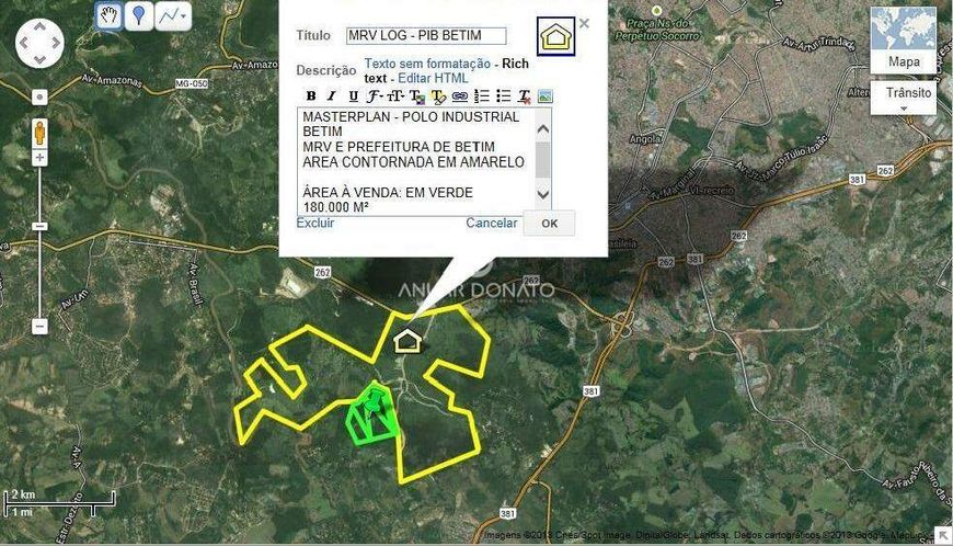 Betim Industrial - Lote / Terreno à venda na Anuar Donato