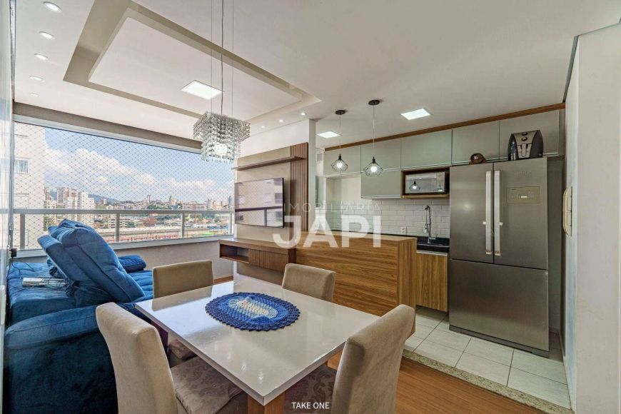 Apartamento com 2 dormitórios à venda, 46 m² por R$ 378.000,00 - Ponte Sao Joao - Jundiaí/SP