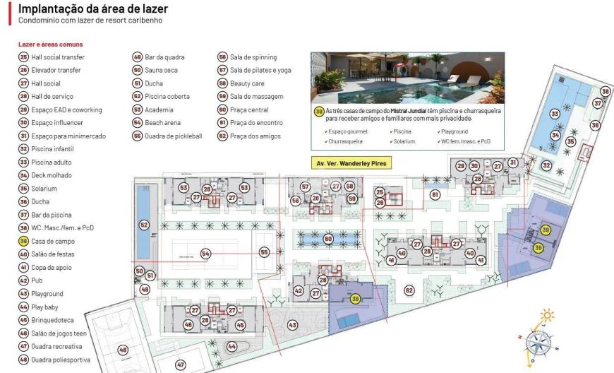 Apartamento com 03 quartos lançamento do Condominio Mistral a venda em Jundiaí