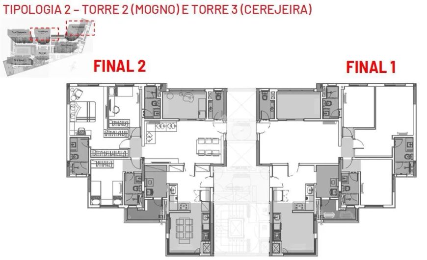 Apartamento com 03 quartos lançamento do Condominio Mistral a venda em Jundiaí