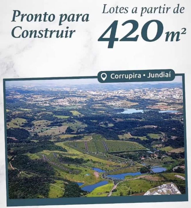 Clube completo e Lagos | Lotes a partir de 420m² | Ótimo local | Facilitado | Conheça