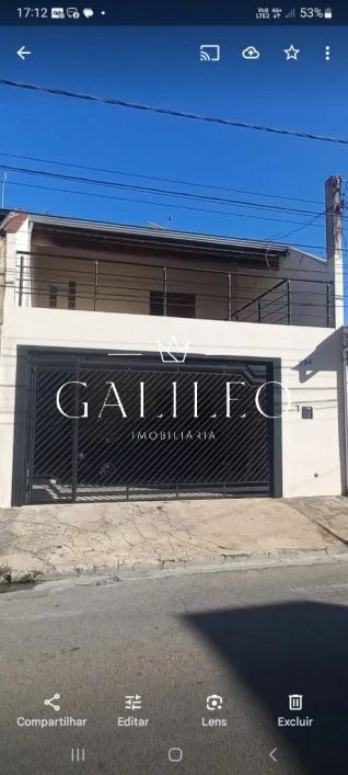 CASA PARA VENDA- ALMERINDA CHAVES - JUNDIAÍ - SP| 3 Dormitórios 2 Vagas de Garagem Cobertas
