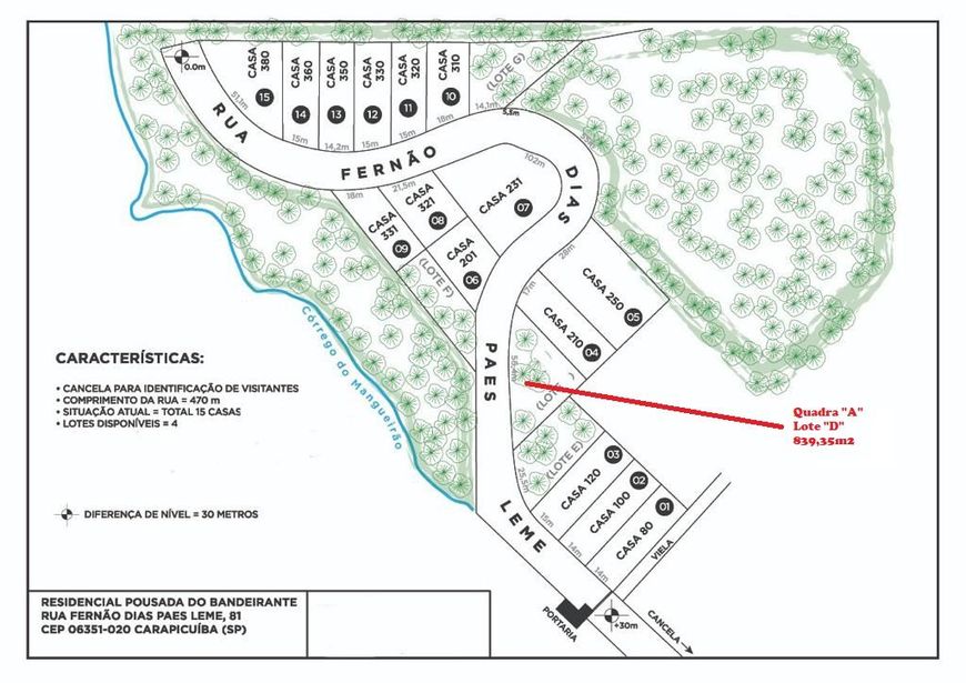 Terreno à venda, 839 m² por R$ 760.000,00 - Granja Viana - Carapicuíba/SP