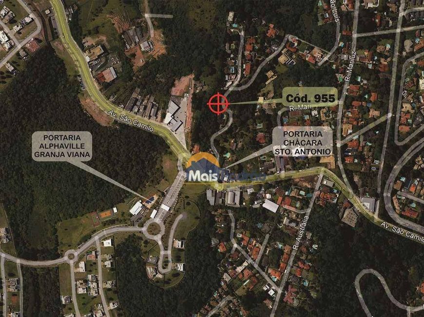 Terreno à venda, 570 m² por R$ 310.000,00 - Granja Viana - Carapicuíba/SP