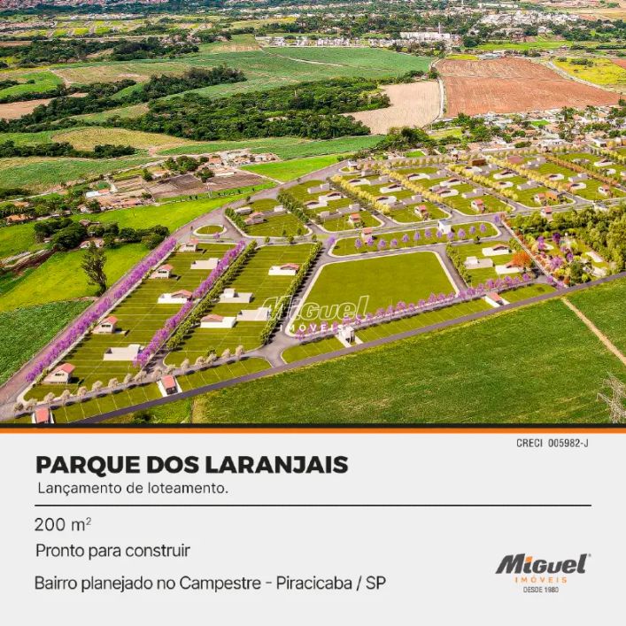 Terreno, à venda, Parque dos Laranjais , Campestre - Piracicaba