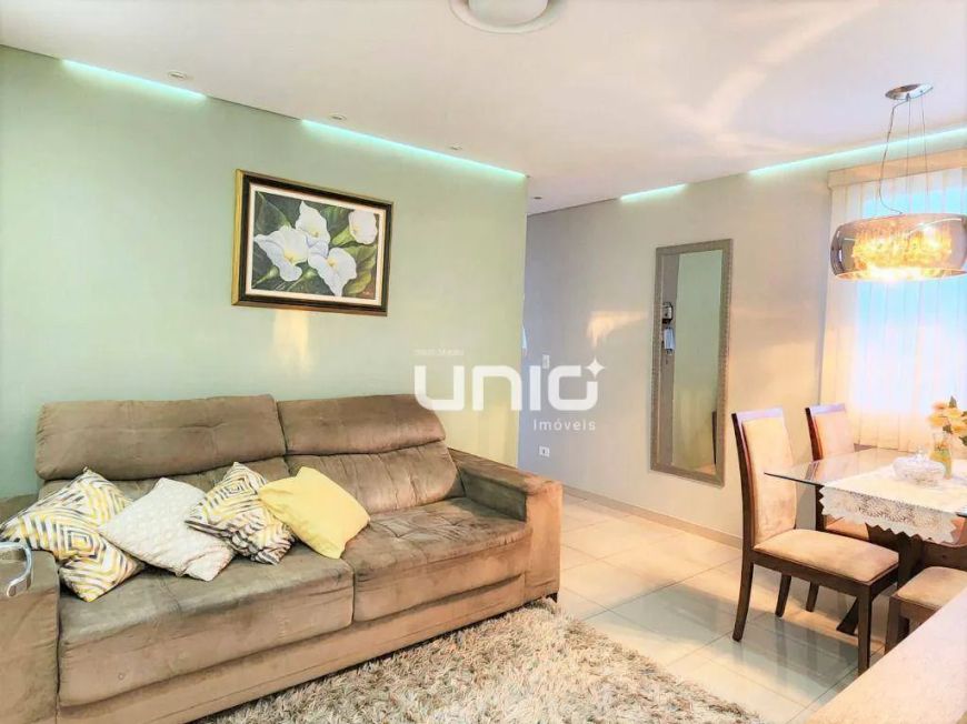 Apartamento com 2 dormitórios à venda, 54 m² por R$ 230.000,00 - Água Branca - Piracicaba/SP