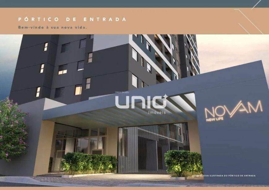 Apartamento com 2 dormitórios à venda, 65 m² por R$ 497.321,00 - Nova América - Piracicaba/SP