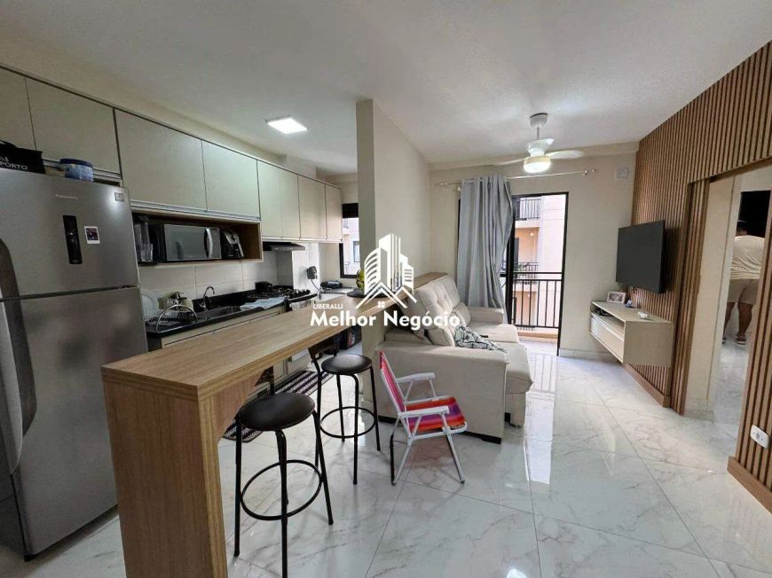 Apartamento 54m² à venda, 2 Dormitórios (Quartos), 1 banheiro no Bairro Dois Córregos, Piracicaba, S