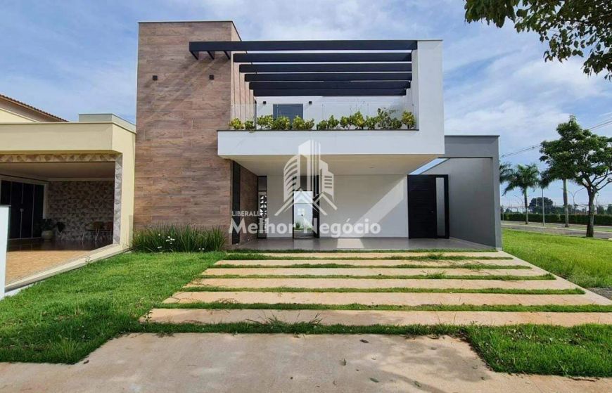 Linda casa à venda, contendo 3 dormitórios e 2 suítes no Condomínio Park Taquaral, 250m² - , Piracic