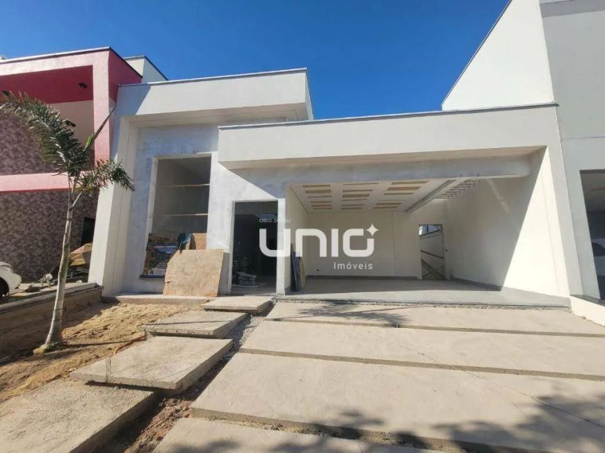 Casa nova térrea a venda no condomínio Park Unimep Taquaral - Piracicaba/SP com 3 dormitórios (1ste)