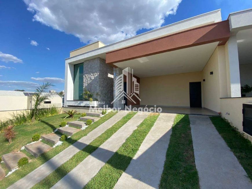 Linda Casa á venda no Condomínio Soleil, 3 dormitórios(quartos) No Bairro Ondinhas - Piracicaba/SP
