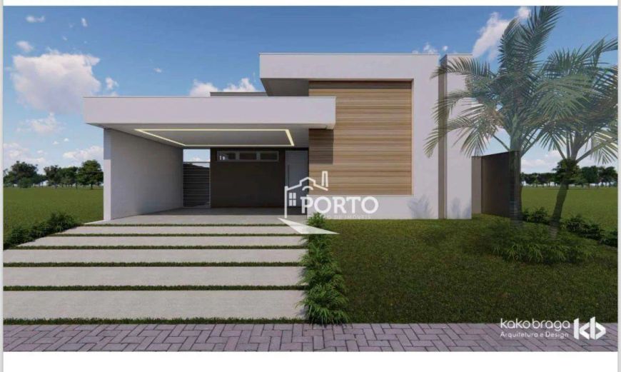 Casa com 3 quartos à venda - Loteamento Residencial e Comercial Villa D'Aquila - Piracicaba
