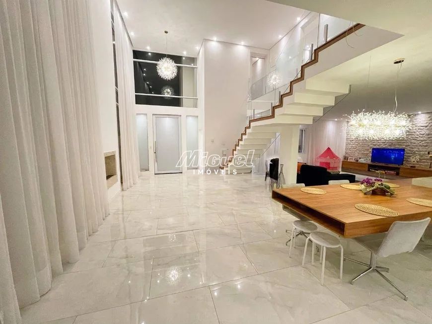 Casa em Condomínio, à venda, 3 quartos, Condomínio Park Unimep Taquaral, Taquaral - Piracicaba