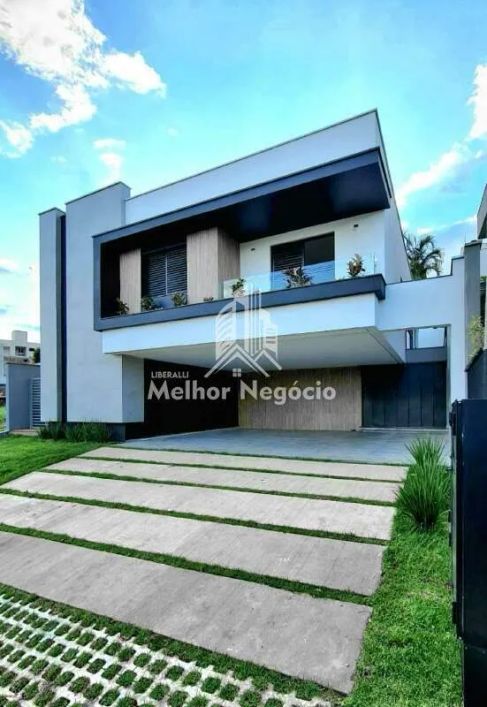 Linda casa à venda com 3 Dormitórios sendo 3 suítes no Condomínio Vila D'Áquila, 328m² - , Piracicab