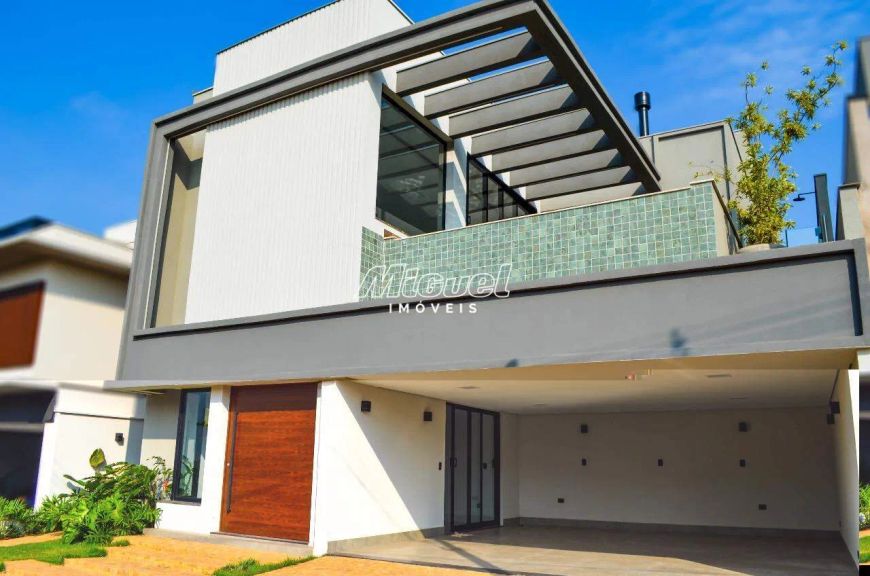 Casa em Condomínio, à venda, 4 quartos, Residencial Villa D'Aquila, Santa Rosa - Piracicaba