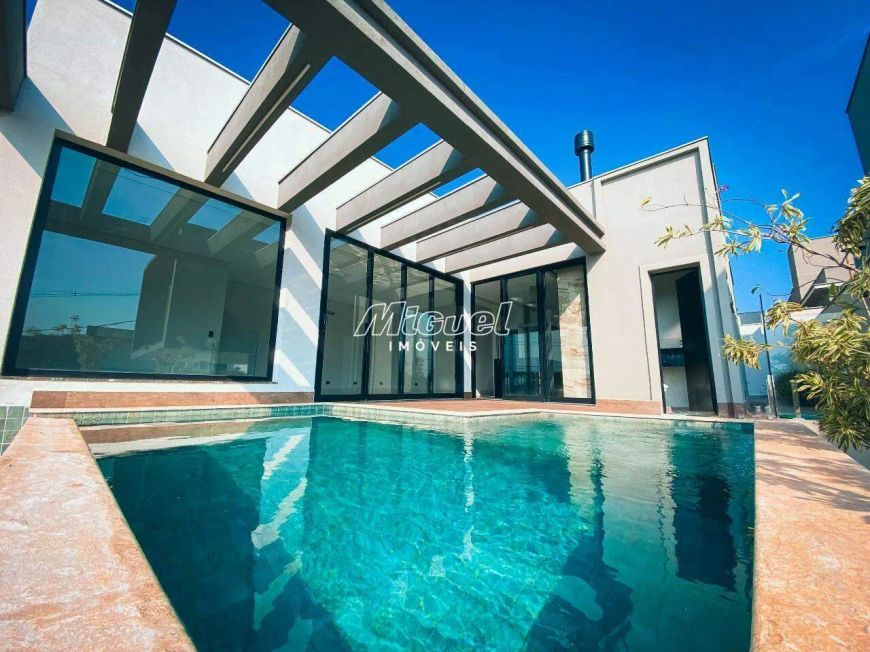 Casa em Condomínio, à venda, 4 quartos, Residencial Villa D'Aquila, Santa Rosa - Piracicaba