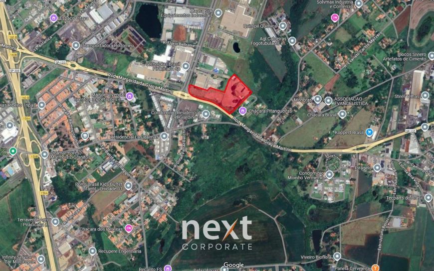 Área Industrial com 40.000 m² na Av Comendador Leopoldo Dedini em Piracicaba
