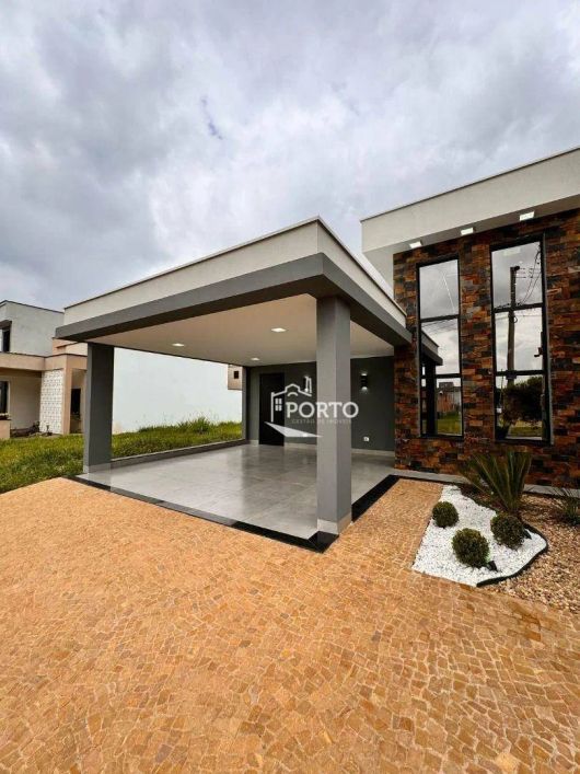 Casa com 3 quartos à venda no condomínio Ágape em Piracicaba
