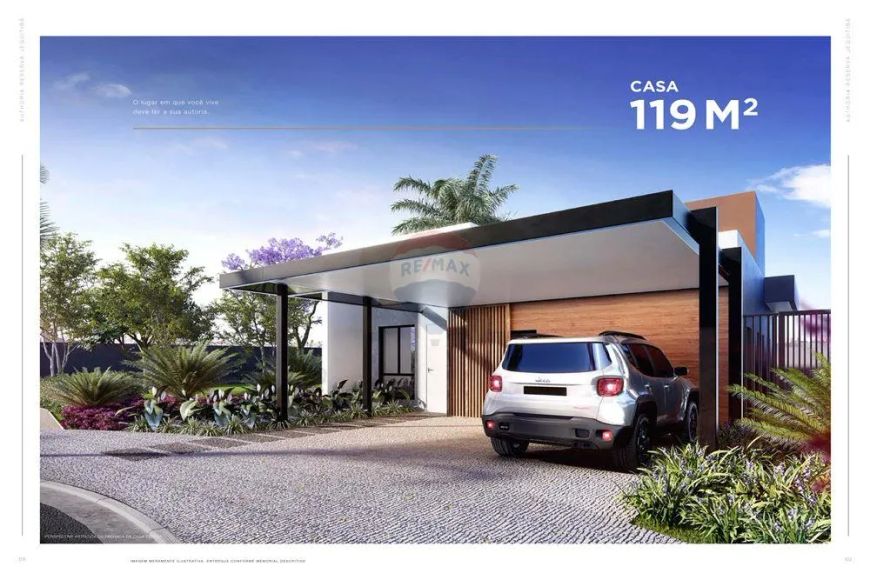AUTHORIA RESERVA JEQUITIBÁ - Condomínio fechado de casas e sobrados com 119m2 a 128m2