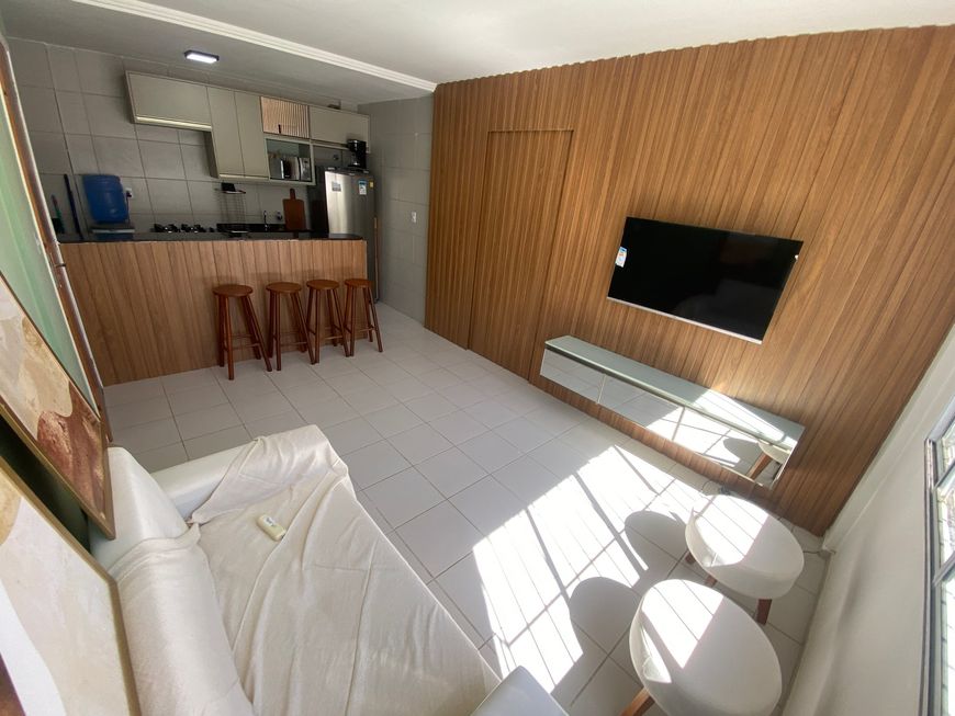 Apartamento com 2 quartos, 1 suite, Mobiliado, Olinda