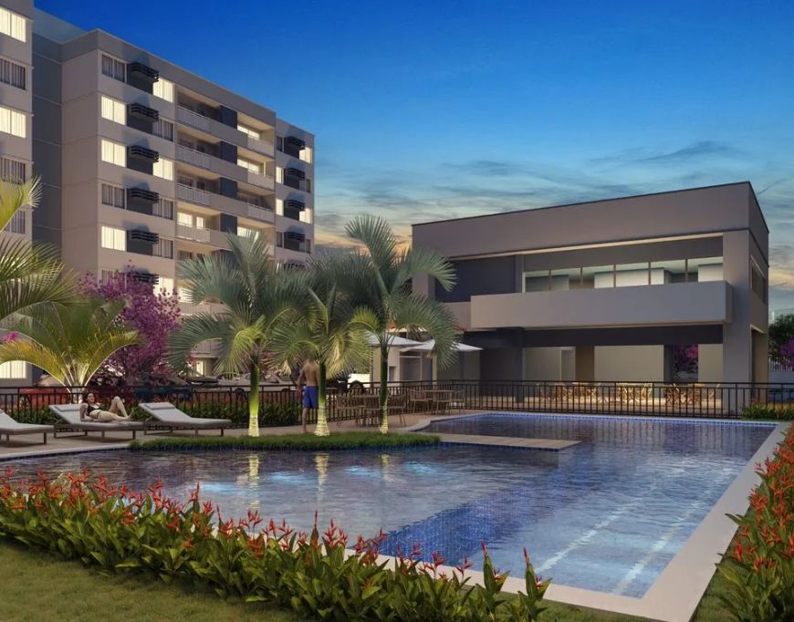Apartamento há 3 minutos da PRAIA DO JANGA pelo MINHA CASA MINHA VIDA 2 Quartos | Varanda | Suíte