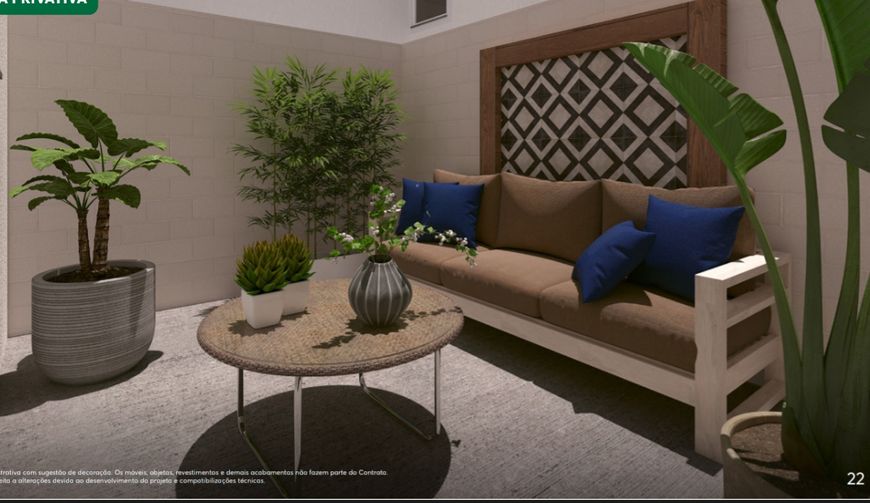 Apartamento para venda possui 42 m, quadrados com 2 quartos, varanda, financiado pelo programa MCMV