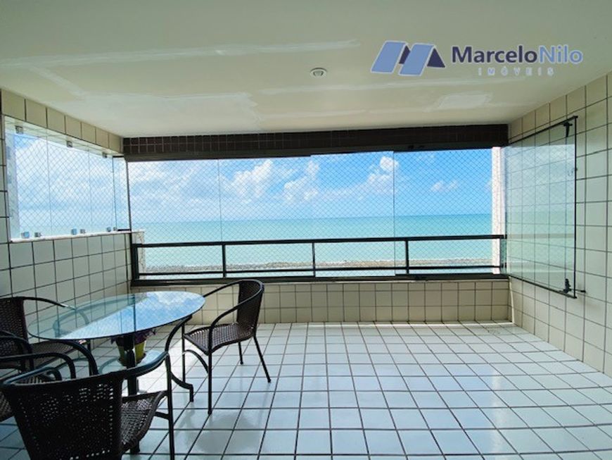 Apto na Beira-mar de Olinda, 211m2 c/ 4 quartos, 2 suítes, lazer completo