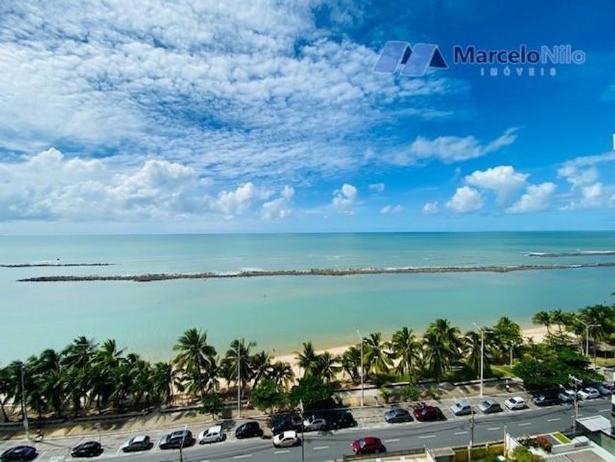 Apto na Beira-mar de Olinda, 211m2 c/ 4 quartos, 2 suítes, lazer completo