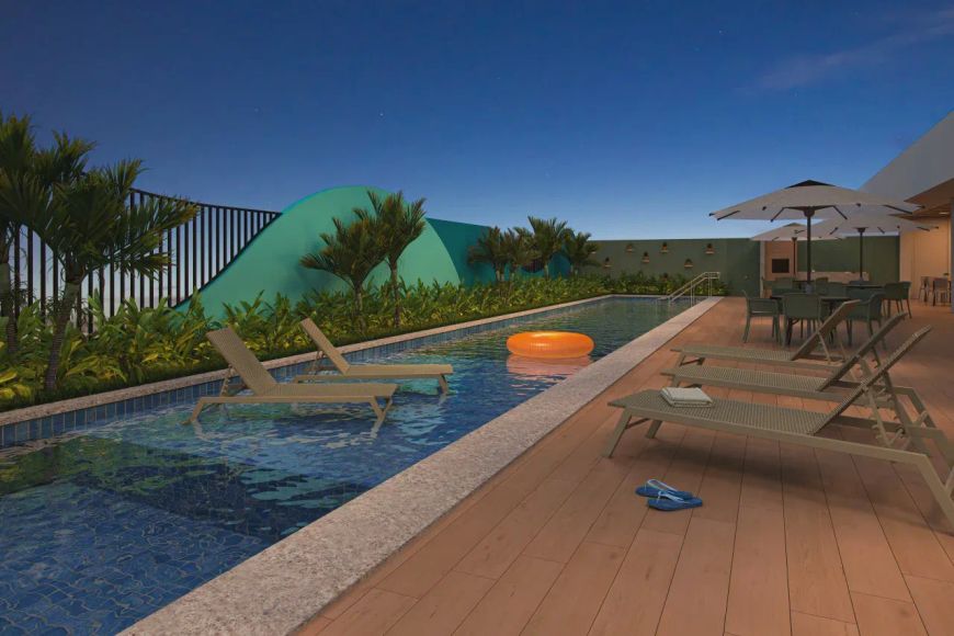Lindo apartamento em OLINDA | 2 Quartos | Suíte | Piscina| Varanda e muito mais