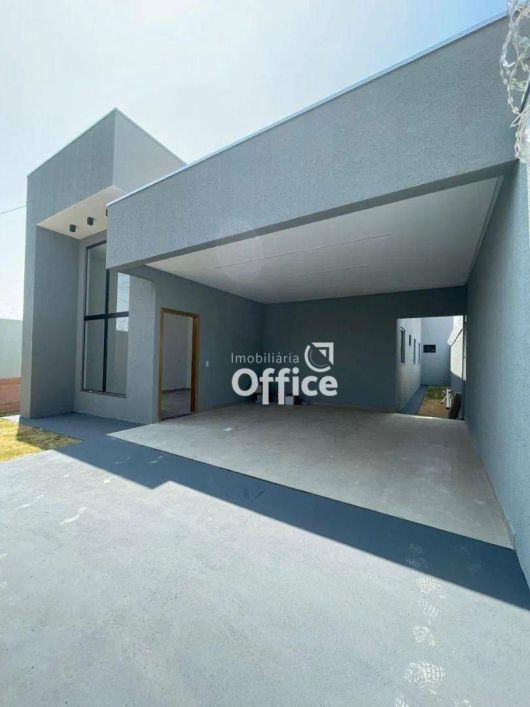 Casa com 3 dormitórios à venda, 122 m² por R$ 370.000,00 - Residencial Cidade Industrial - Anápolis/
