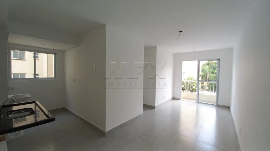 Apartamento com 2 quartos, sacada, 1 vaga no Residencial Campo Bello em Bauru no Jardim Samburá