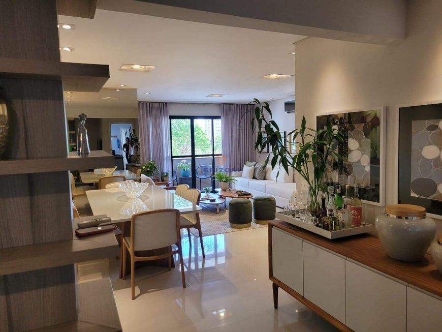 Venda de apartamento no Solar Fontaine Blue, 3 suítes, 3 salas e 2 vagas de garagem