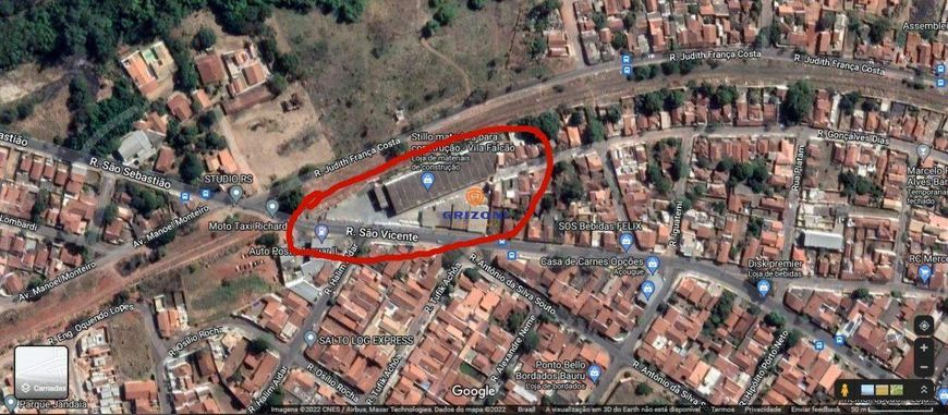 BARRAÇÃO VILA FALÇÃO I 4 BANHEIROS 6.800,00M²