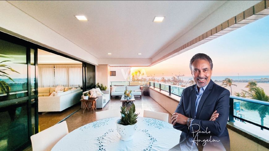 Apartamento Vista Mar com 4 suítes - Praia de Iracema