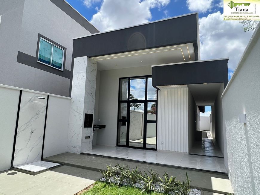 Casas no Potira-Jurema Caucaia,com 3 quartos,150m² área total,planas e soltas, excelente qualidade