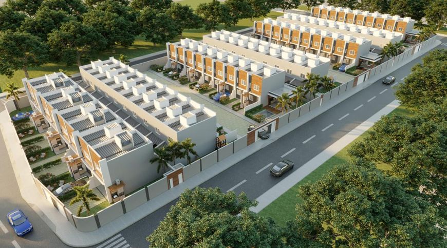 Casa Duplex/Nova para Venda em Caucaia, PALMIRIM, 2 dormitórios, 1 suíte, 1 banheiro, 1 vaga