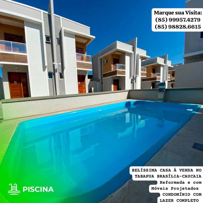 Casa no Tabapua com 02 Suítes, Reformada e Com Móveis Projetados,OPORTUNIDADE!Espaco Gourmet,Varanda