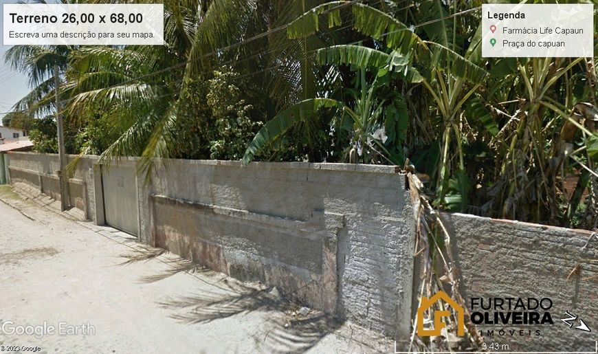 Lote/Terreno para venda com 1.768 m² em Capuan - Caucaia - CE