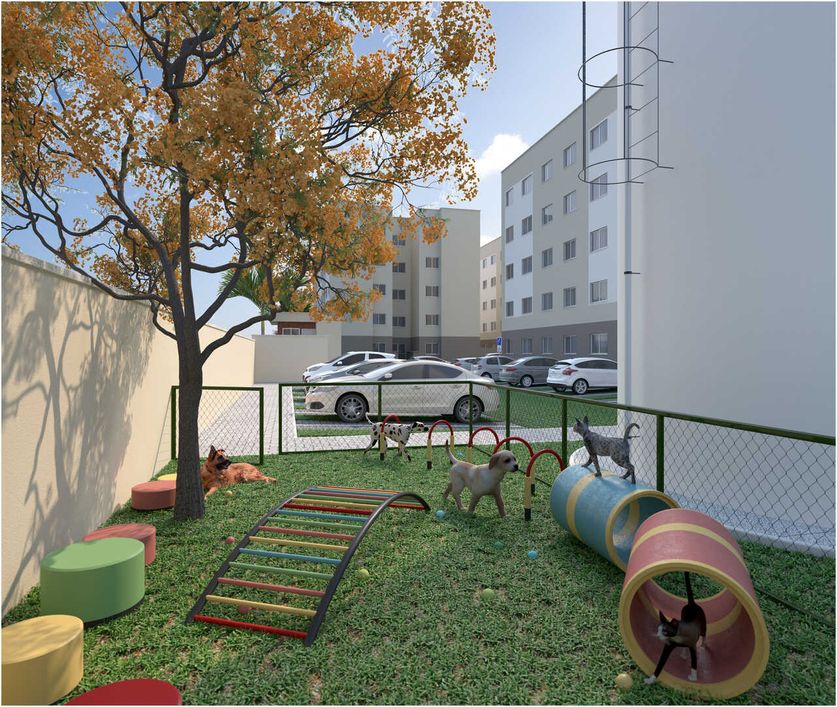 Apartamento para venda com 2 quartos em Messejana