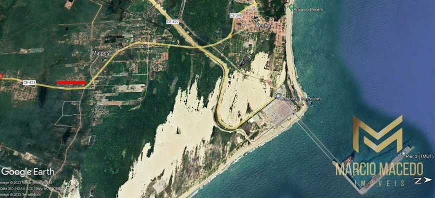 Terreno à venda, 26658 m² por R$ 950.000,00 - Matões - Caucaia/CE