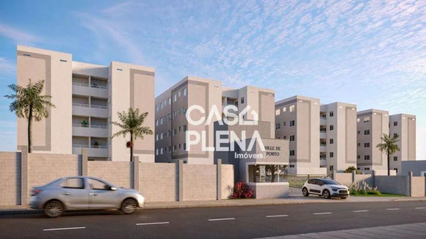 Apartamento com 2 dormitórios à venda, 35 m² - Parque Albano no Ville do Porto - Caucaia/CE
